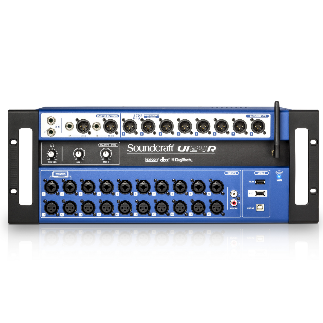 Soundcraft Ui24R Remote-controlled Digital Mixer, SOUNDCRAFT, MIXER, soundcraft-mixer-ui24r, ZOSO MUSIC SDN BHD