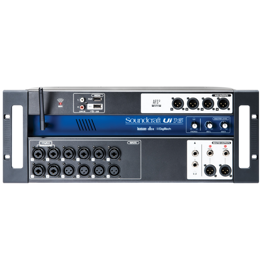 Soundcraft Ui16 Remote-controlled Digital Mixer, SOUNDCRAFT, MIXER, soundcraft-mixer-ui16, ZOSO MUSIC SDN BHD