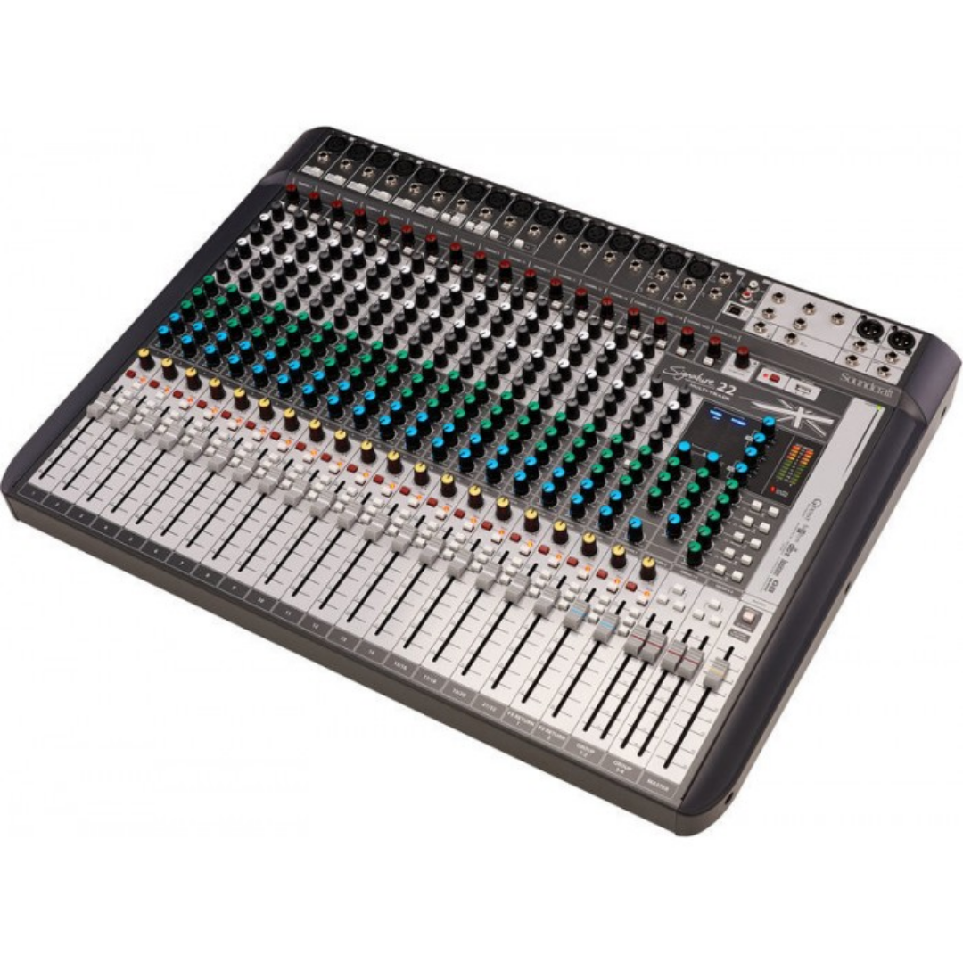 Soundcraft Signature 22 MTK Mixer and Audio Interface with Effects, SOUNDCRAFT, MIXER, soundcraft-mixer-signature22mtk, ZOSO MUSIC SDN BHD