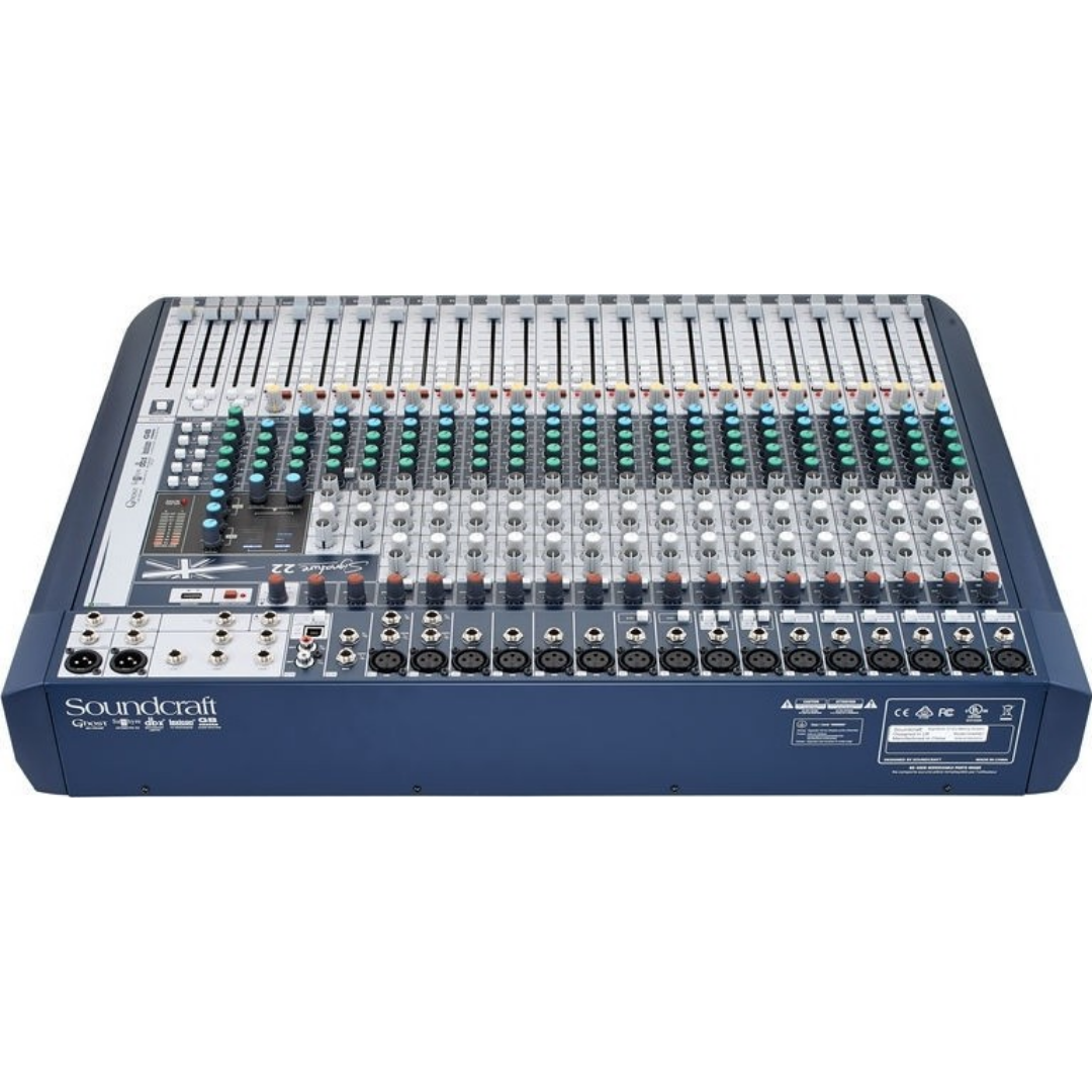 Soundcraft Signature 22 Mixer with Effects, SOUNDCRAFT, MIXER, soundcraft-mixer-signature22, ZOSO MUSIC SDN BHD