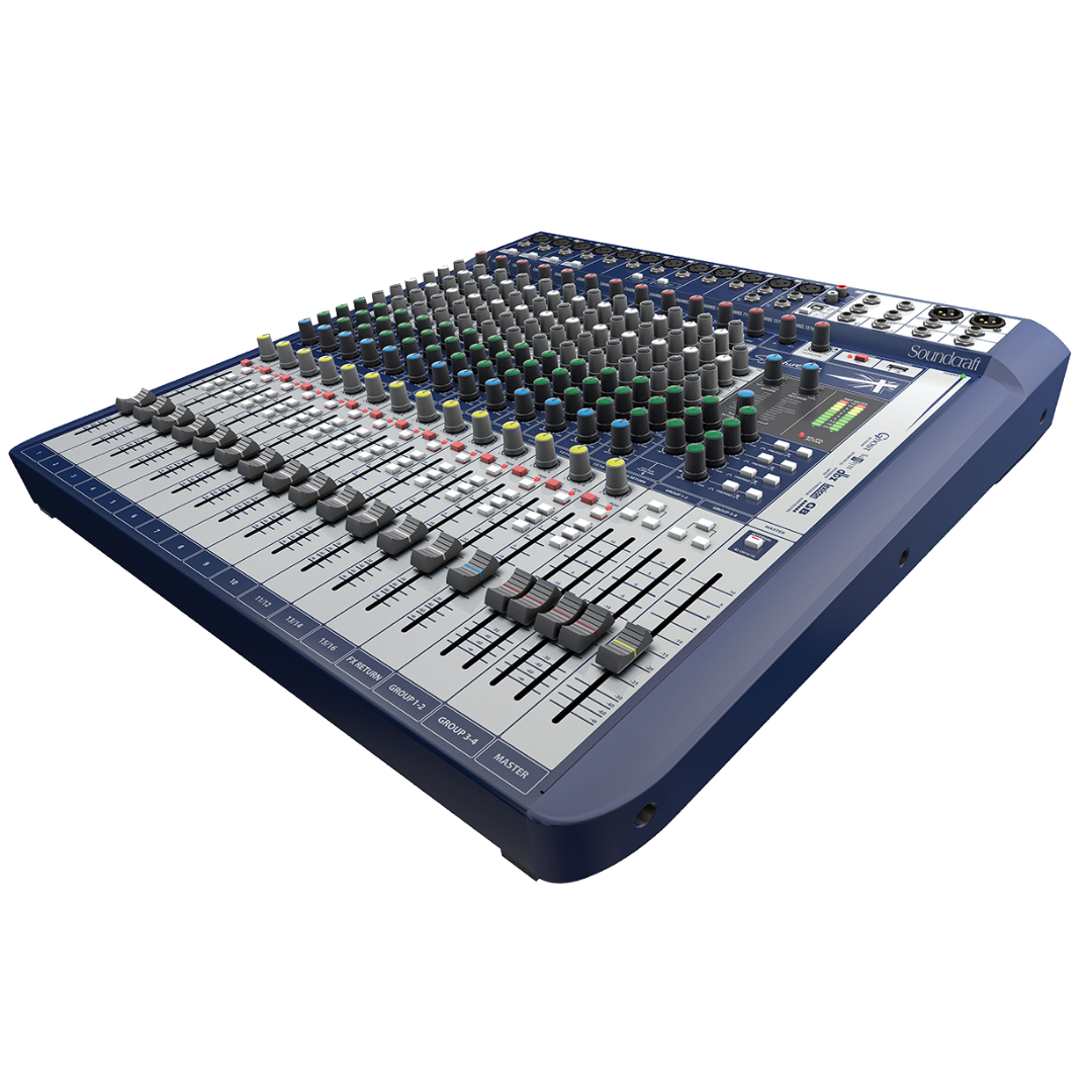 Soundcraft Signature 16 Mixer with Gator G-MIXERBAG-2020, SOUNDCRAFT, MIXER, soundcraft-mixer-signature16, ZOSO MUSIC SDN BHD