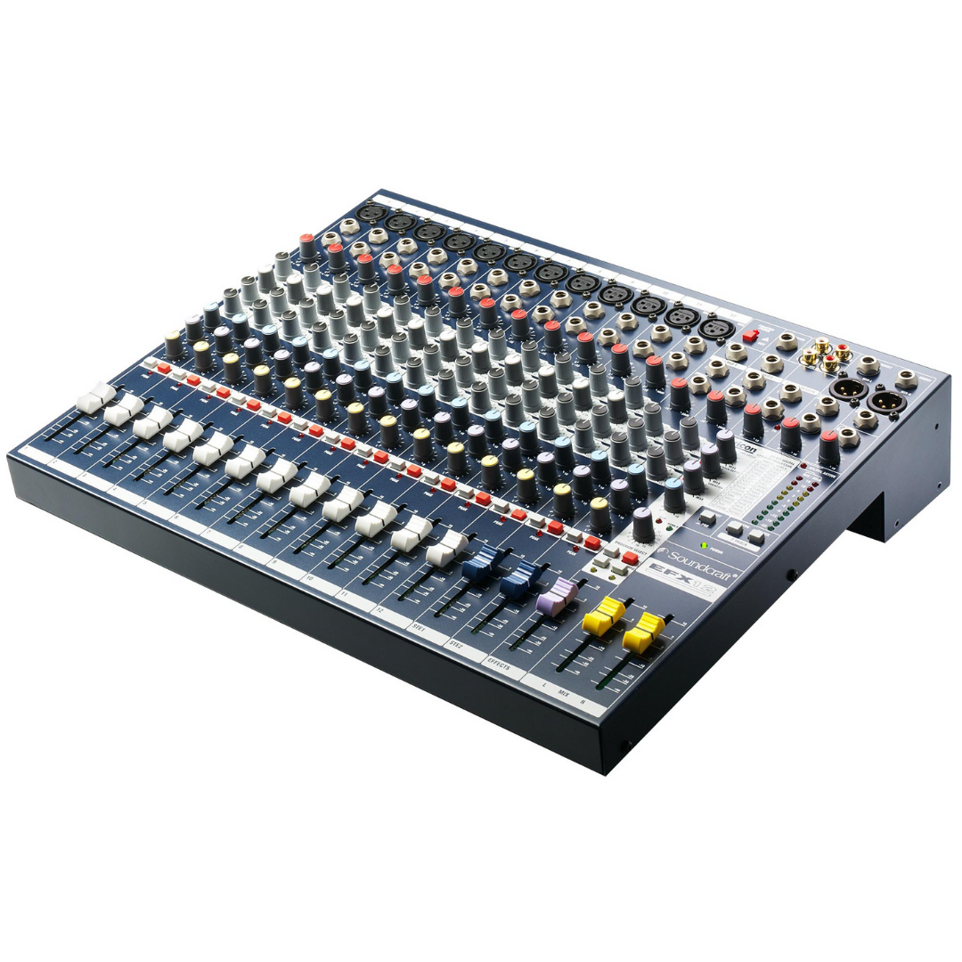 Soundcraft EFX12 Mixer with Gator G-MIXERBAG-1815, SOUNDCRAFT, MIXER, soundcraft-mixer-efx12, ZOSO MUSIC SDN BHD