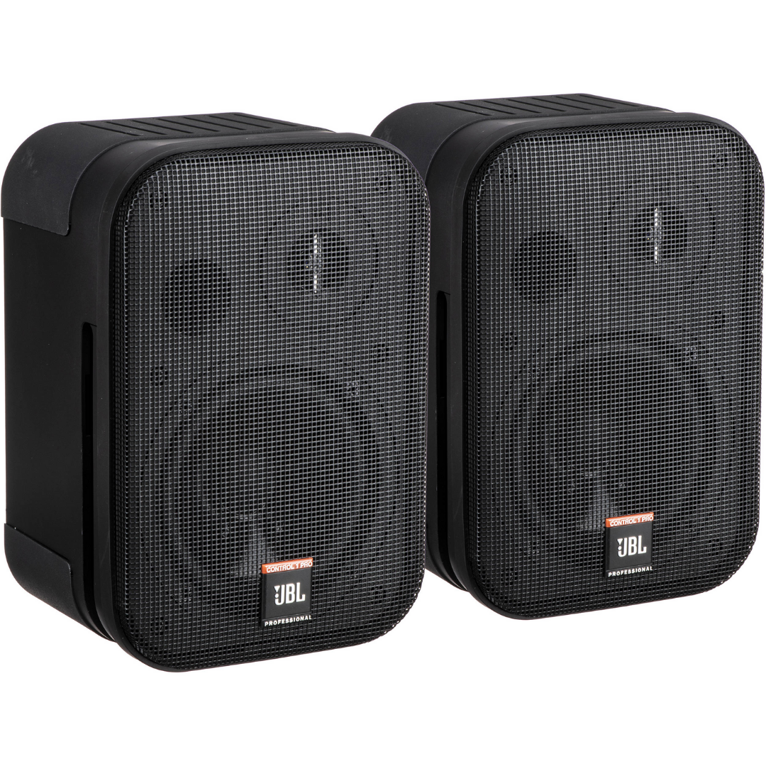 JBL Control 1 Pro 5" Two-Way Professional Compact Loudspeaker - Pair - Black, JBL, PASSIVE SPEAKER, jbl-passive-speaker-control1pro, ZOSO MUSIC SDN BHD