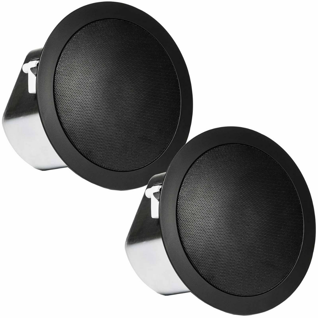 JBL Control 12C/T 3 inch Compact Ceiling Loudspeaker - Black - Pair, JBL, CEILING SPEAKER, jbl-ceiling-speaker-control12c-t-bk, ZOSO MUSIC SDN BHD