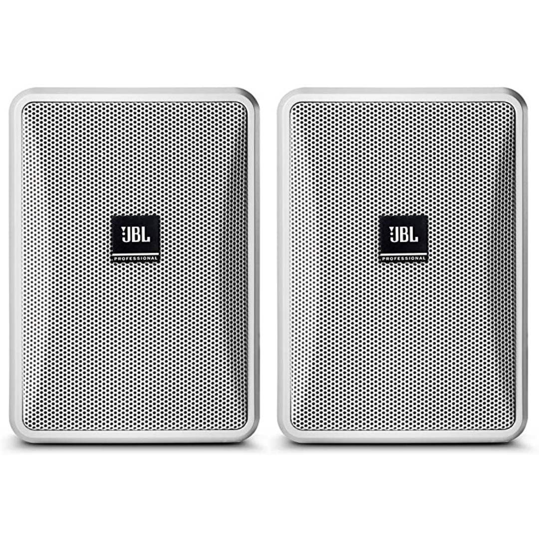 JBL Control 23-1 3 inch Ultra-Compact Indoor/Outdoor Speaker - White - Pair, JBL, PASSIVE SPEAKER, jbl-passive-speaker-control231-wh, ZOSO MUSIC SDN BHD