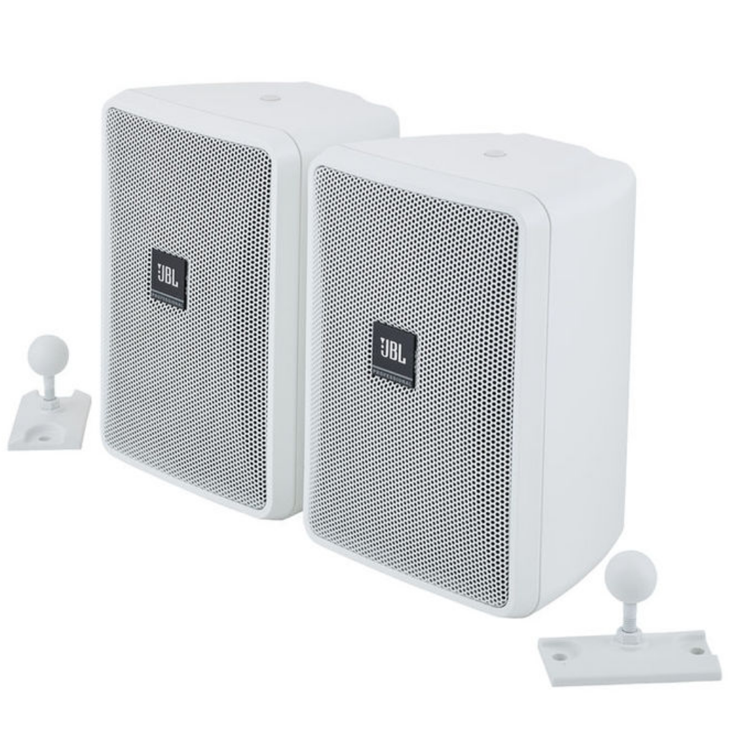 JBL Control 23-1 3 inch Ultra-Compact Indoor/Outdoor Speaker - White - Pair, JBL, PASSIVE SPEAKER, jbl-passive-speaker-control231-wh, ZOSO MUSIC SDN BHD
