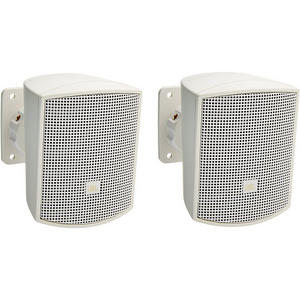 JBL Control 52 Surface-Mount Satellite Speaker for Subwoofer-Satellite Loudspeaker System - Pair - White, JBL, PASSIVE SPEAKER, jbl-passive-speaker-control52-wh, ZOSO MUSIC SDN BHD