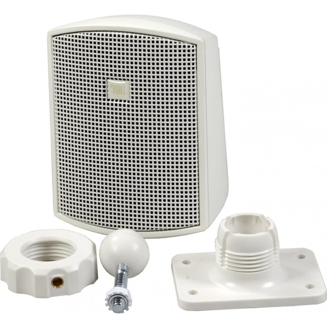 JBL Control 52 Surface-Mount Satellite Speaker for Subwoofer-Satellite Loudspeaker System - Pair - White, JBL, PASSIVE SPEAKER, jbl-passive-speaker-control52-wh, ZOSO MUSIC SDN BHD