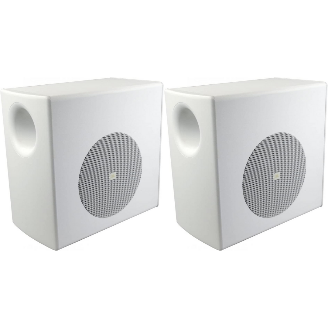 JBL Control 50S/T Surface-Mount Subwoofer for Subwoofer-Satellite Loudspeaker System - Pair - White, JBL, PASSIVE SPEAKER, jbl-passive-speaker-c50st-wh, ZOSO MUSIC SDN BHD