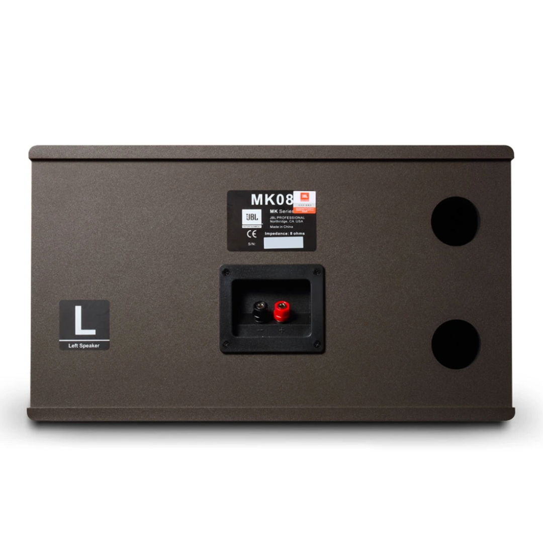 JBL MK08 8'' 2-Way Karaoke Passive Speaker - Pair, JBL, PASSIVE SPEAKER, jbl-passive-speaker-mk08, ZOSO MUSIC SDN BHD