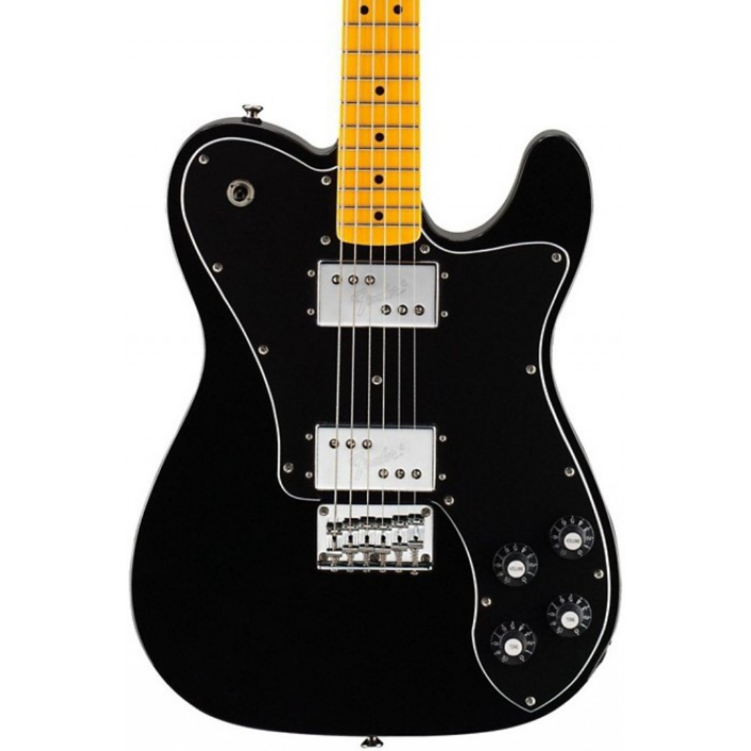 Squier Classic Vibe 70s Telecaster Deluxe Electric Guitar, Maple FB, Black, SQUIER BY FENDER, ELECTRIC GUITAR, squier-by-fender-electric-guitar-037-4060-506, ZOSO MUSIC SDN BHD