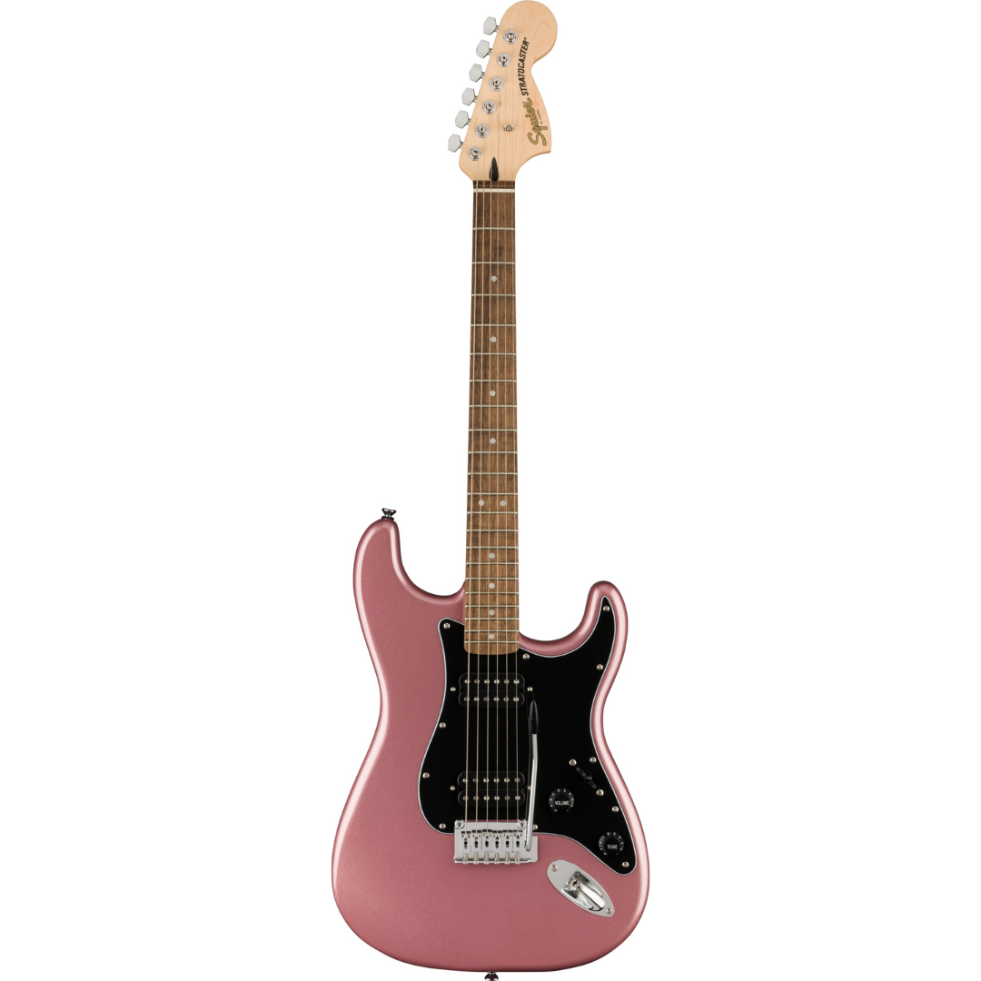Squier Affinity Series HH Stratocaster Electric Guitar, Laurel FB, Burgundy Mist, SQUIER BY FENDER, ELECTRIC GUITAR, squier-electric-guitar-f03-037-8051-566, ZOSO MUSIC SDN BHD