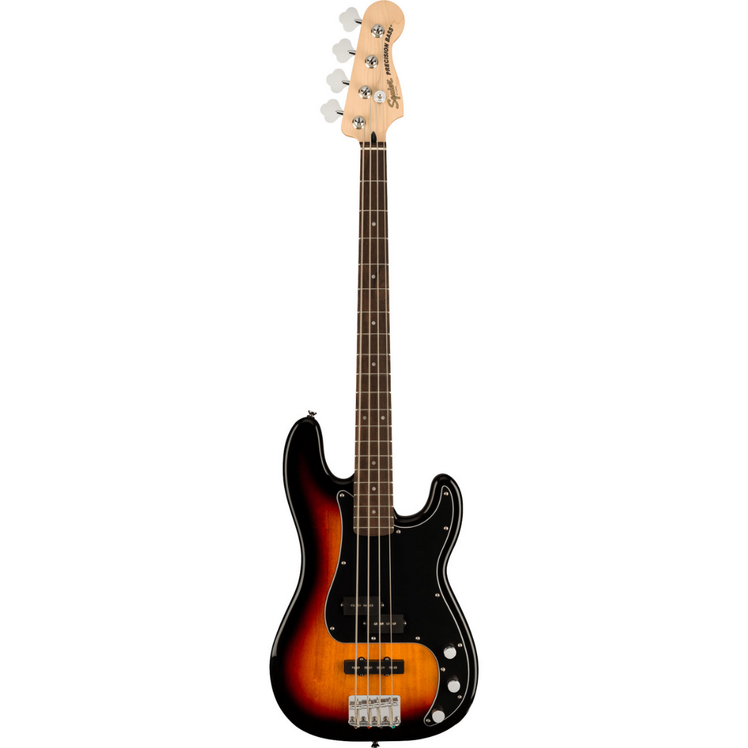 Squier Affinity Series PJ Bass Guitar Pack, Laurel FB, 3-Color Sunburst, 230V, EU, SQUIER BY FENDER, BASS GUITAR, squier-bass-guitar-f03-037-2980-600, ZOSO MUSIC SDN BHD