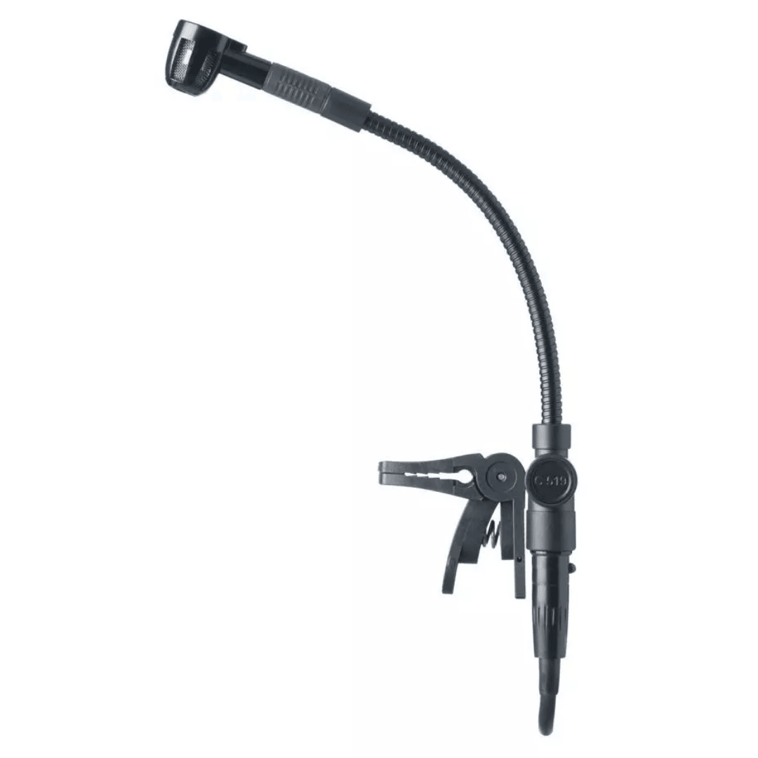 AKG C519 ML Professional Miniature Clip-on Condenser Microphone (C 519 ML / C519ML) | AKG , Zoso Music