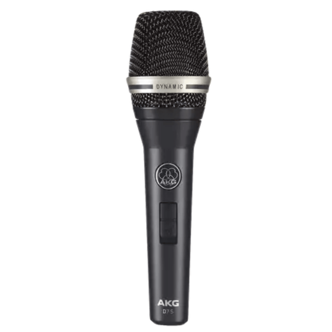 AKG D7 S Reference Dynamic Vocal Microphone with On/Off Switch (D7S) | AKG , Zoso Music