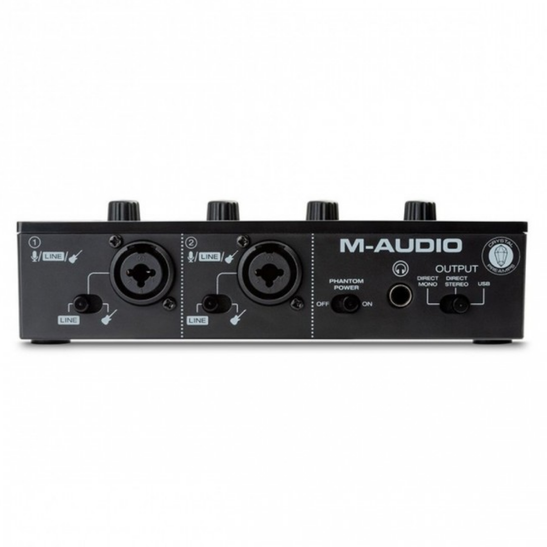 M-AUDIO M-TRACK DUO 2 IN 2 OUT USB AUDIO INTERFACE, M-AUDIO, AUDIO INTERFACE, m-audio-audio-interface-mtrackduo, ZOSO MUSIC SDN BHD