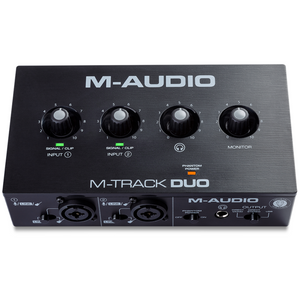 M-AUDIO M-TRACK DUO 2 IN 2 OUT USB AUDIO INTERFACE, M-AUDIO, AUDIO INTERFACE, m-audio-audio-interface-mtrackduo, ZOSO MUSIC SDN BHD