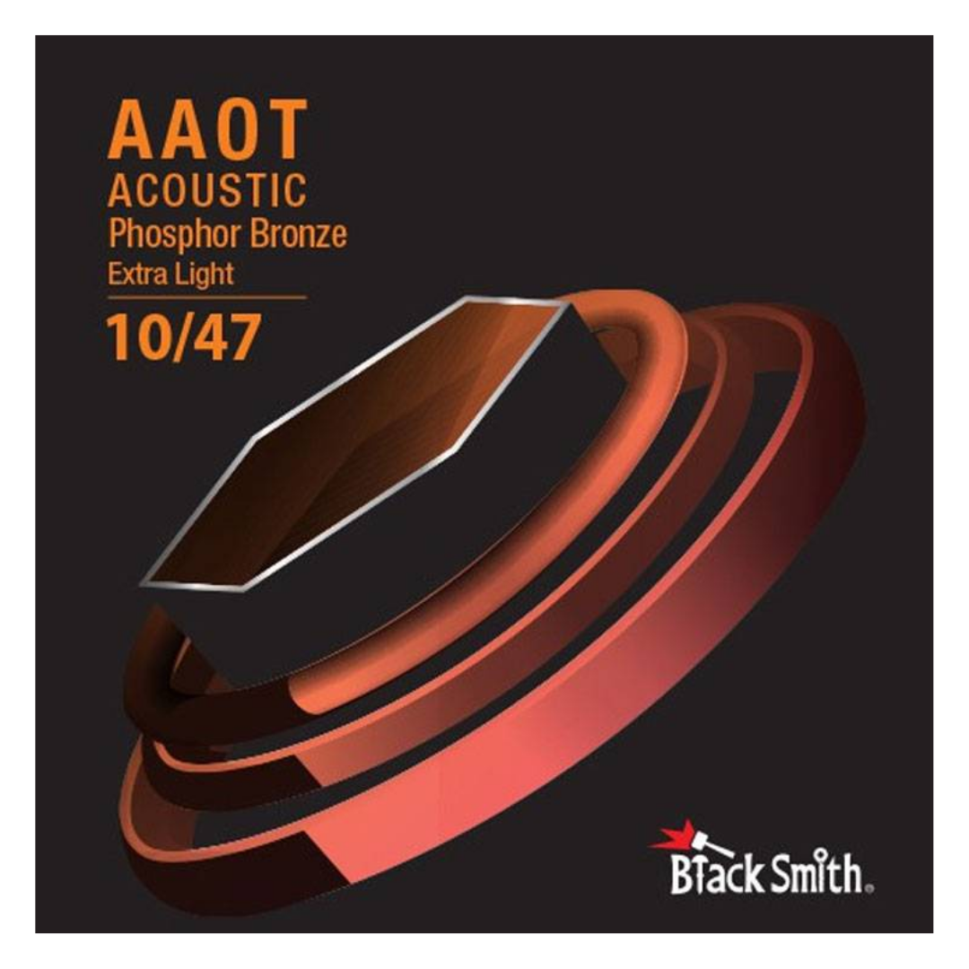 BLACKSMITH PHOSPHOR BRONZE AAPB-1047 EXTRA LIGHT 10-47 GAUGE ACOUSTIC GUITAR STRING | BLACKSMITH , Zoso Music