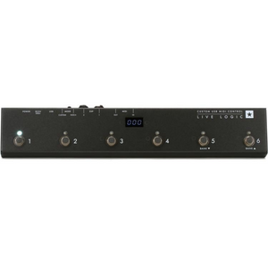 Blackstar Live Logic 6-button MIDI Footcontroller | BLACKSTAR , Zoso Music