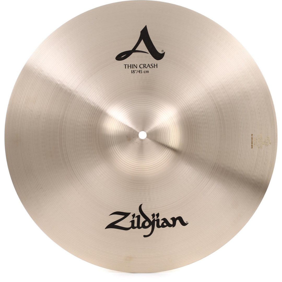 Zildjian A0225 18" Thin Crash Cymbal |  ZILDJIAN |  CYMBAL-CRASH |  Zoso Music