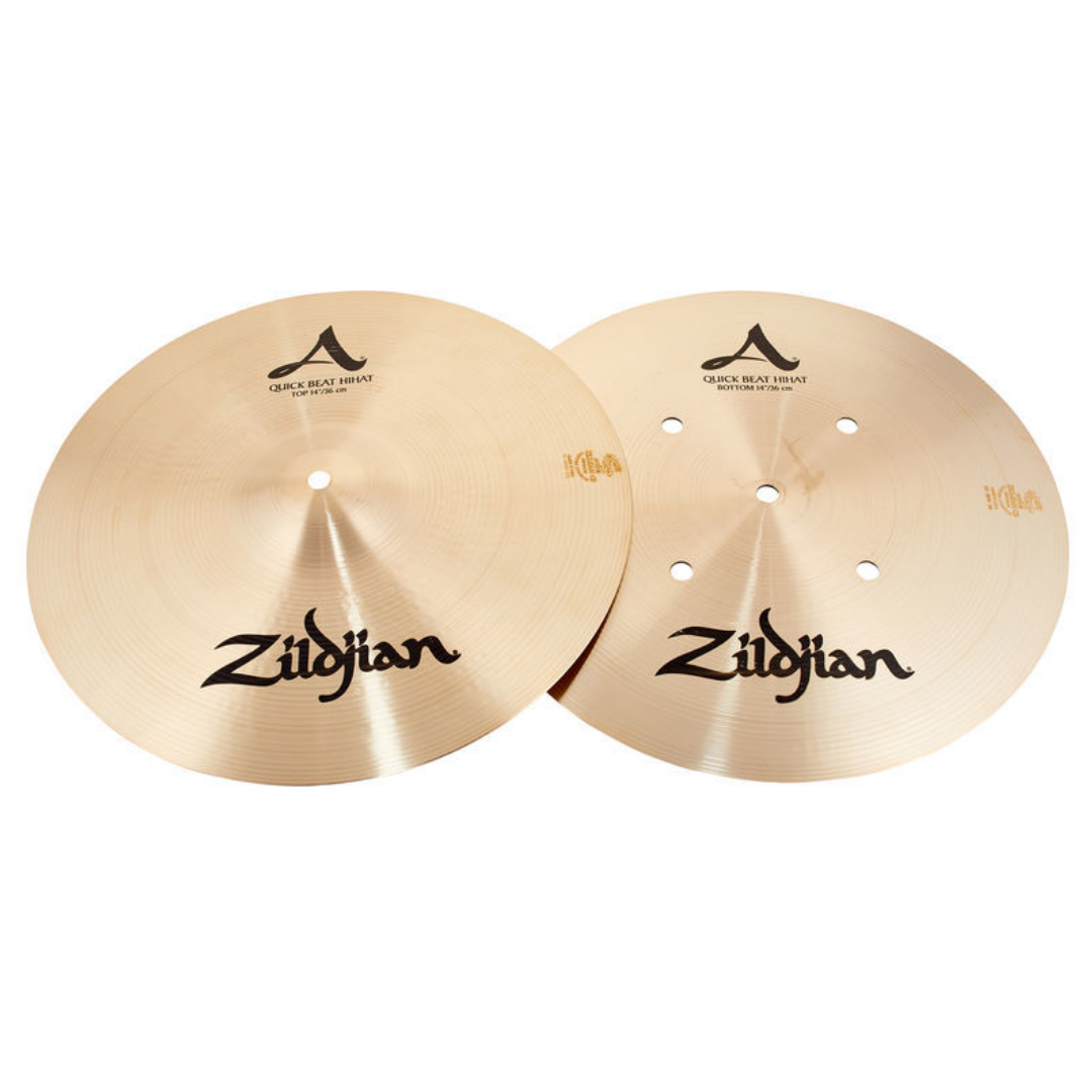 Zildjian A0150 14" Quick Beat HiHats Pair |  ZILDJIAN |  CYMBAL-HIHAT |  Zoso Music
