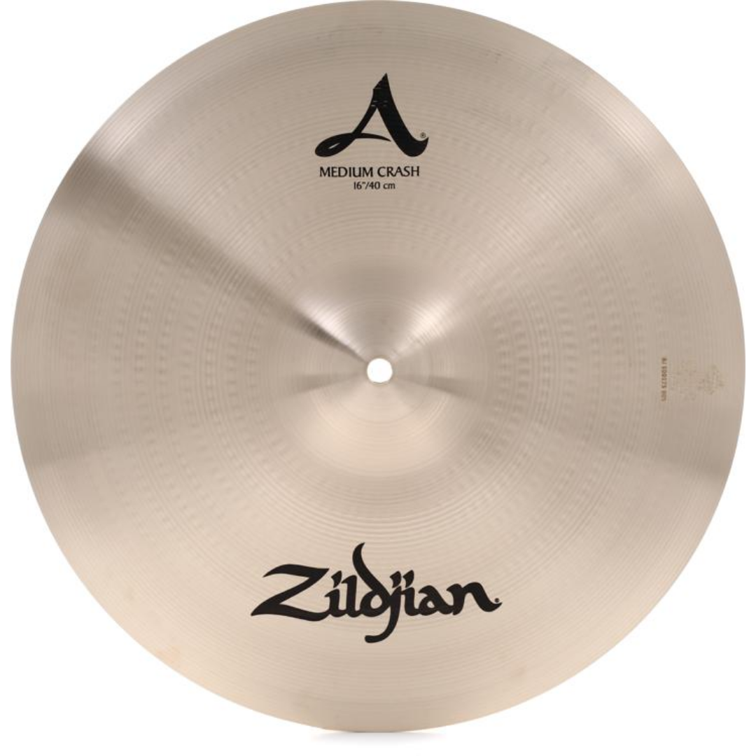 Zildjian A0240 16" Medium Crash Cymbal |  ZILDJIAN |  CYMBAL-CRASH |  Zoso Music