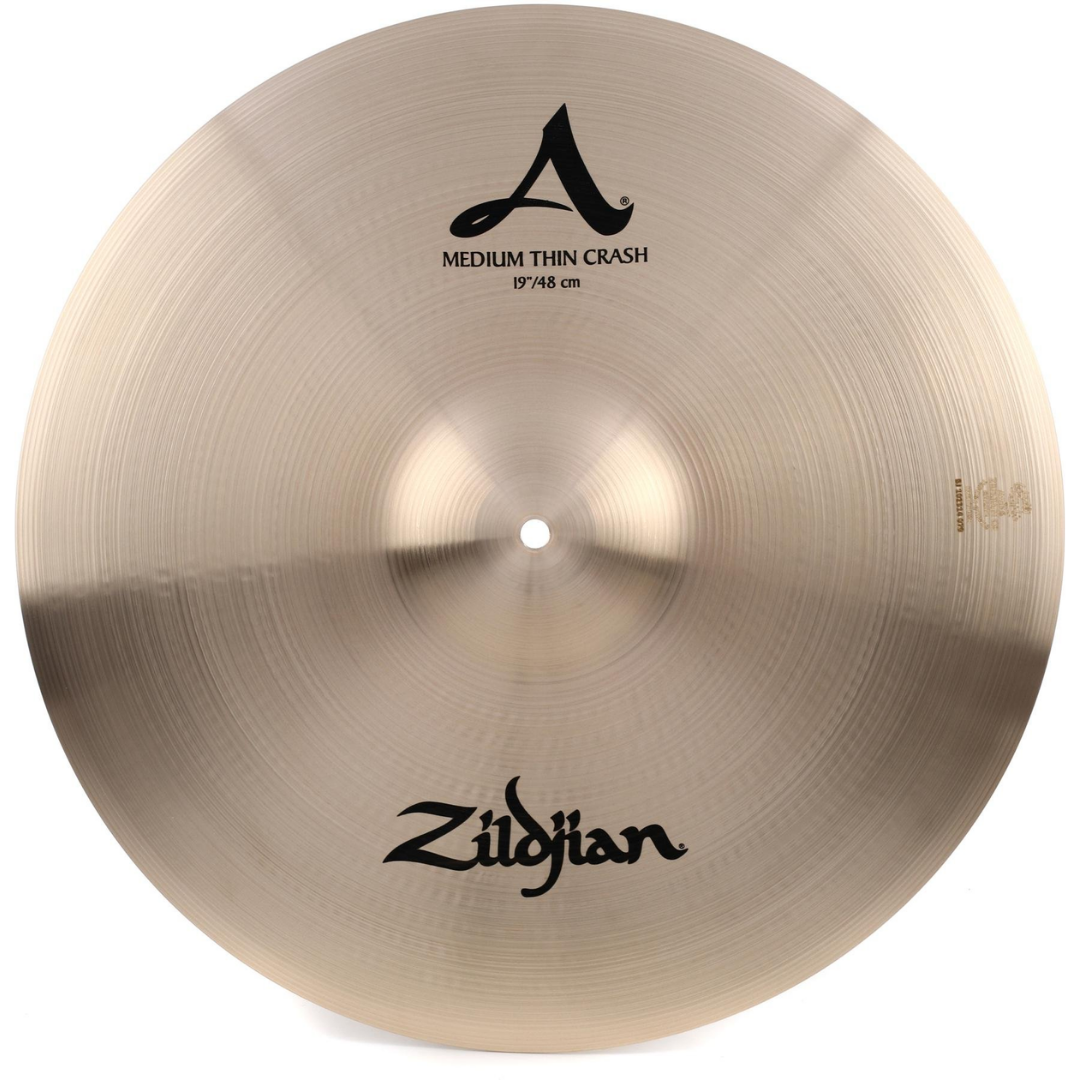 Zildjian A0233 19" Medium Thin Crash Cymbal |  ZILDJIAN |  CYMBAL-CRASH |  Zoso Music