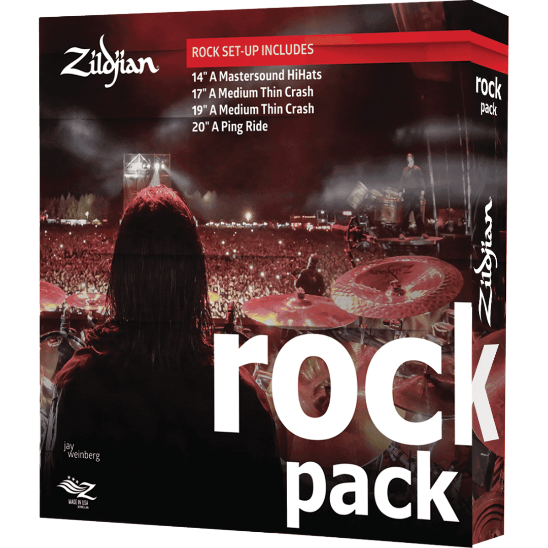 Zildjian A0801R Rock A Pack |  ZILDJIAN |  CYMBAL-SETS |  Zoso Music