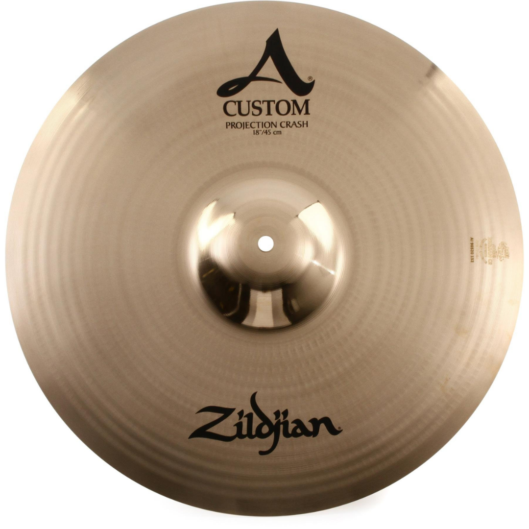 Zildjian A20584 18" A Custom Projection Crash Cymbal |  ZILDJIAN |  CYMBAL-CRASH |  Zoso Music