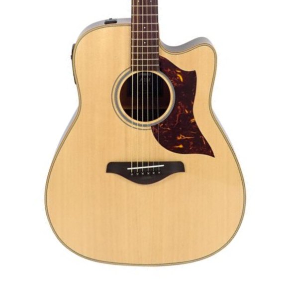 Yamaha A1M Dreadnought Cutaway Acoustic-Electric Guitar with Gator GC-DREAD Molded Case - Natural, YAMAHA, ACOUSTIC GUITAR, yamaha-acoustic-guitar-ymhga1m, ZOSO MUSIC SDN BHD