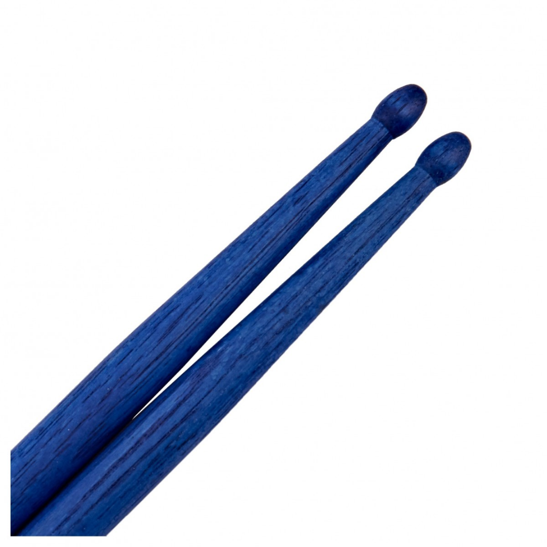 Zildjian Hickory Drumsticks 5A Wood Tip, Blue