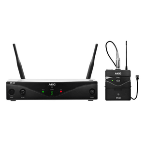 AKG WMS420 Presenter Set Band U1 Professional Wireless Microphone System, Lavalier Mic, 606 - 613 MHz (WMS-420 / WMS 420) | AKG , Zoso Music
