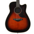 Yamaha A1M Dreadnought Cutaway Acoustic-Electric Guitar with Xvive U2 Wireless Guitar System - Tobacco Brown Sunburst, YAMAHA, ACOUSTIC GUITAR, yamaha-acoustic-guitar-ymhga1mtbs-1, ZOSO MUSIC SDN BHD