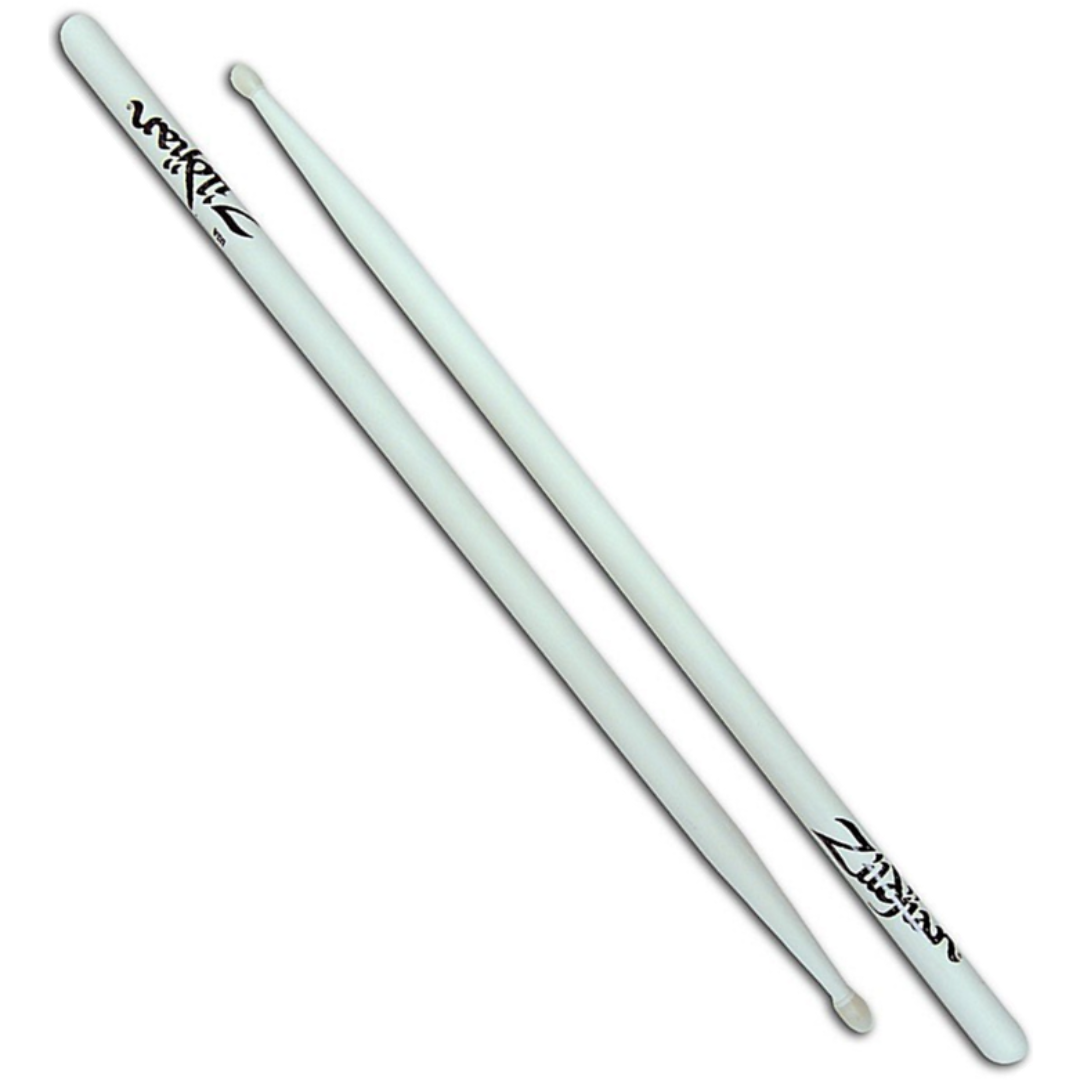 Zildjian Hickory Drumsticks 5A Nylon Tip, White |  ZILDJIAN |  DRUMSTICK |  Zoso Music
