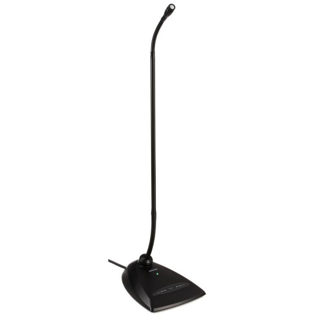 Shure MX418D/S 18" Supercardioid Gooseneck Microphone with Desktop Base and Preamp (MX418DS), SHURE, MICROPHONE, shure-microphone-mx418ds, ZOSO MUSIC SDN BHD