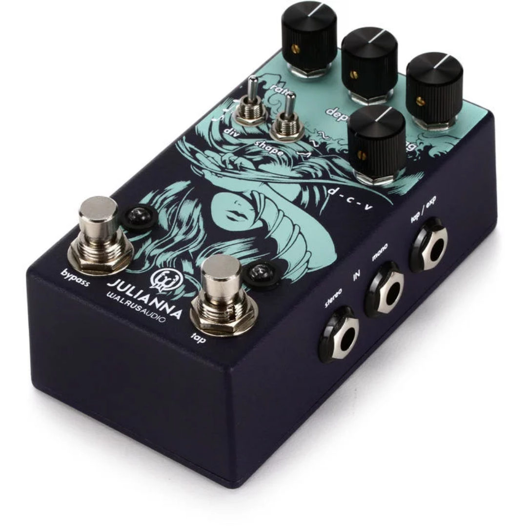 Walrus Audio Julianna Stereo Chorus/Vibrato Guitar Effects Pedal, WALRUS AUDIO, EFFECTS, walrus-audio-effects-900-1053, ZOSO MUSIC SDN BHD