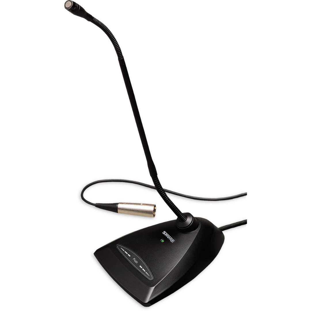 Shure MX412D/S 12 inch Supercardioid Gooseneck Microphone with Desktop Base and Preamp (MX412DS), SHURE, MICROPHONE, shure-microphone-mx412d-s, ZOSO MUSIC SDN BHD