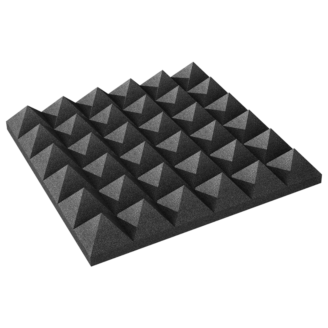 Neowood P5050 Pyramid Foam Panel/Acoustic Panel (5Cm X 50Cm X 50Cm) |  NEOWOOD |  ACOUSTIC PANEL |  Zoso Music
