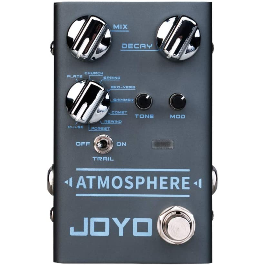 Joyo R-14 Atmospheres Reverb Pedal Multi Mode Rever Effect Pedal W/9 Effects (R-14) |  JOYO |  EFFECTS |  Zoso Music