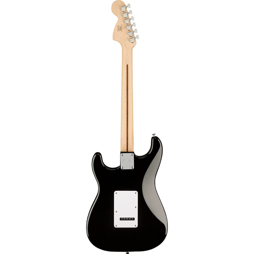 Squier Affinity Series Stratocaster Electric Guitar, Maple FB, Black, SQUIER BY FENDER, ELECTRIC GUITAR, squier-electric-guitar-f03-037-8002-506, ZOSO MUSIC SDN BHD