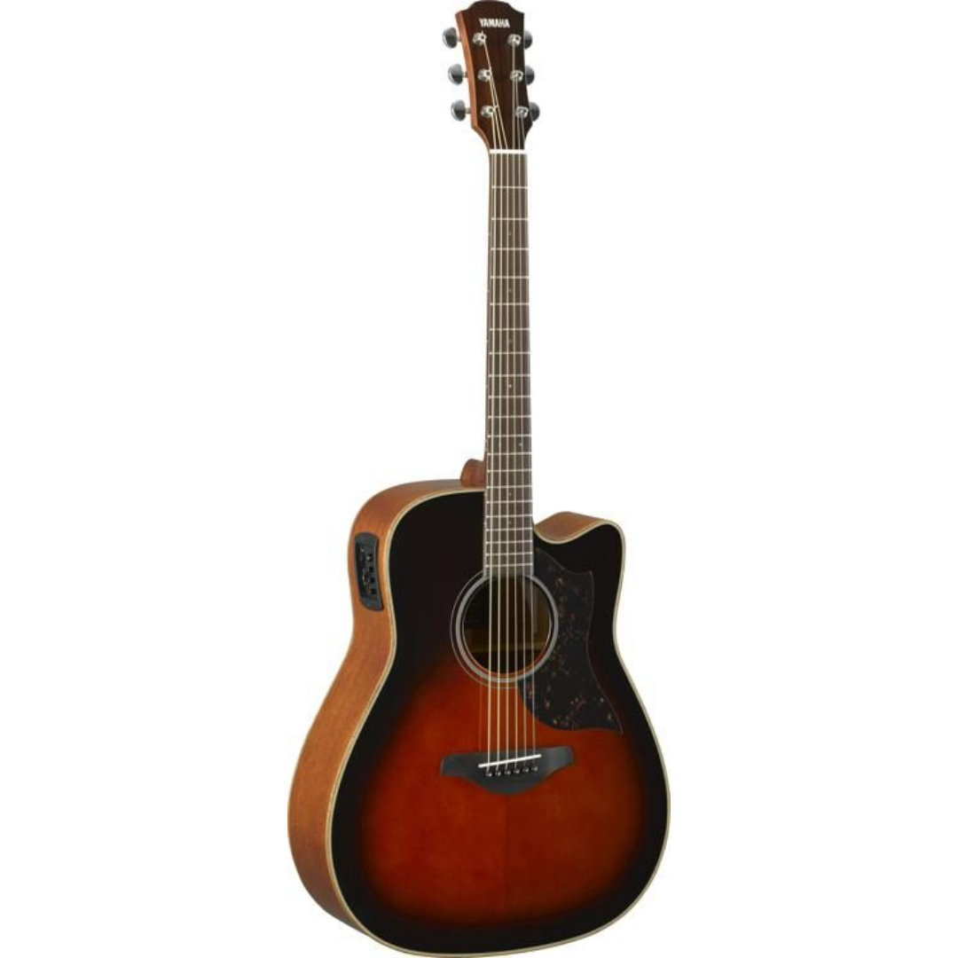 Yamaha A1M Dreadnought Cutaway Acoustic-Electric Guitar with Xvive U2 Wireless Guitar System - Tobacco Brown Sunburst, YAMAHA, ACOUSTIC GUITAR, yamaha-acoustic-guitar-ymhga1mtbs-1, ZOSO MUSIC SDN BHD