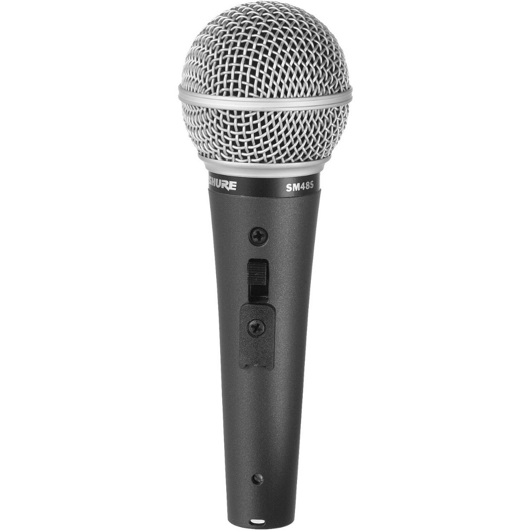 Shure SM48S-LC Handheld Dynamic Vocal Microphone with On/Off Switch (SM48S / SM-48S / SM48SLC), SHURE, MICROPHONE, shure-microphone-sm48s-lc, ZOSO MUSIC SDN BHD