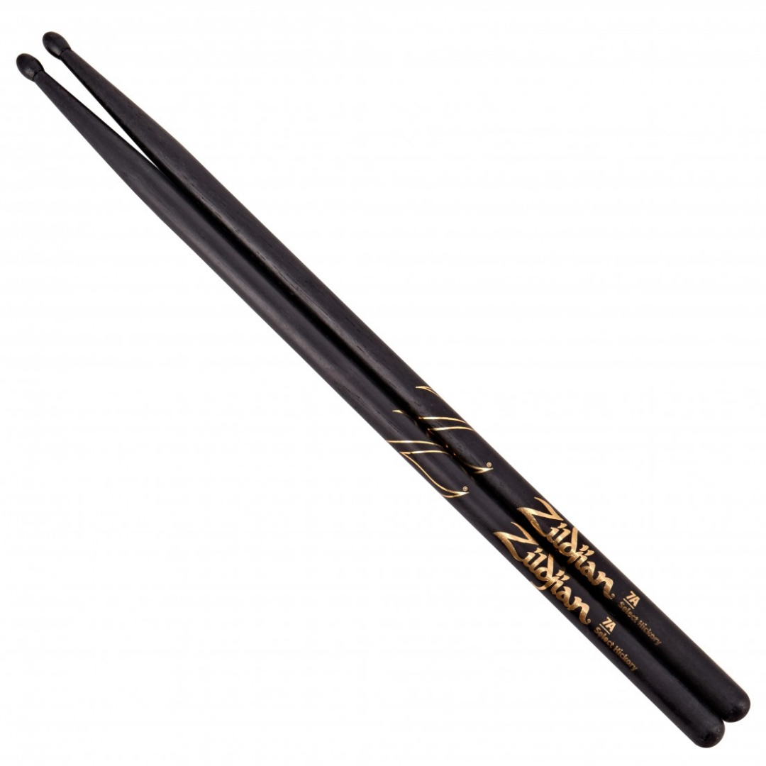 Zildjian Hickory Drumsticks 7A Wood Tip, Black |  ZILDJIAN |  DRUMSTICK |  Zoso Music