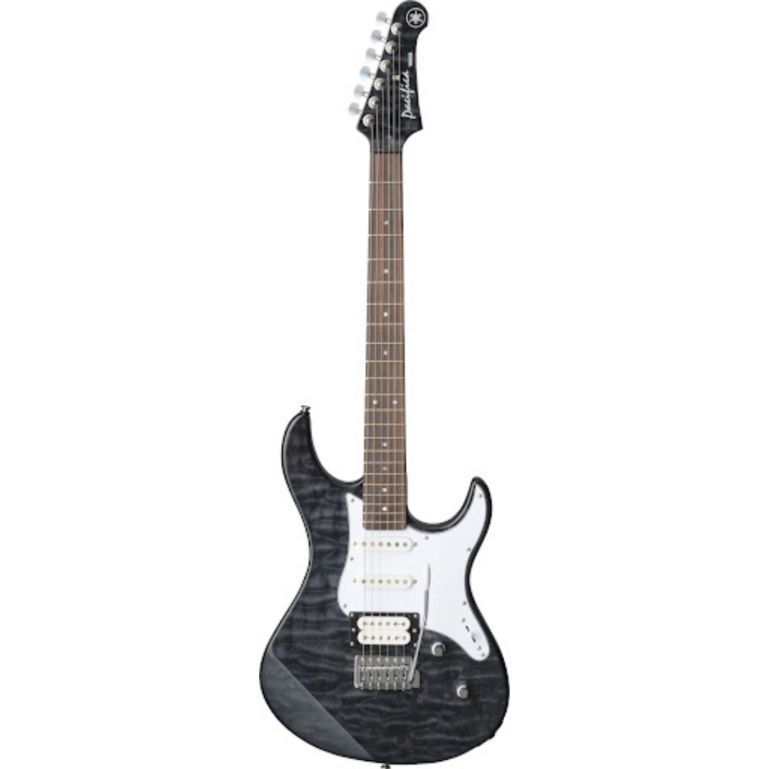 Yamaha PAC212VQM Pacifica Electric Guitar - Translucent Black (PAC 212VQM/PAC-212VQM), YAMAHA, ELECTRIC GUITAR, yamaha-electric-guitar-ymhgpac212vqm-tbk, ZOSO MUSIC SDN BHD