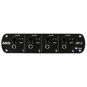 AKG HP4E 4-Ch Headphone Amplifier (HP-4E) | AKG , Zoso Music