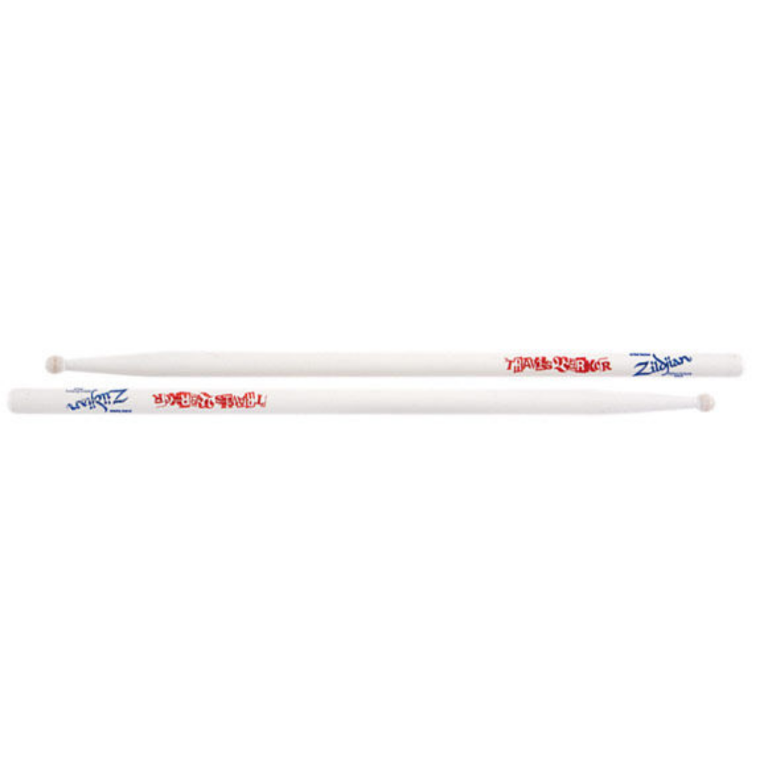 Zildjian Artist Series Drumsticks, Travis Barker, White |  ZILDJIAN |  DRUMSTICK |  Zoso Music