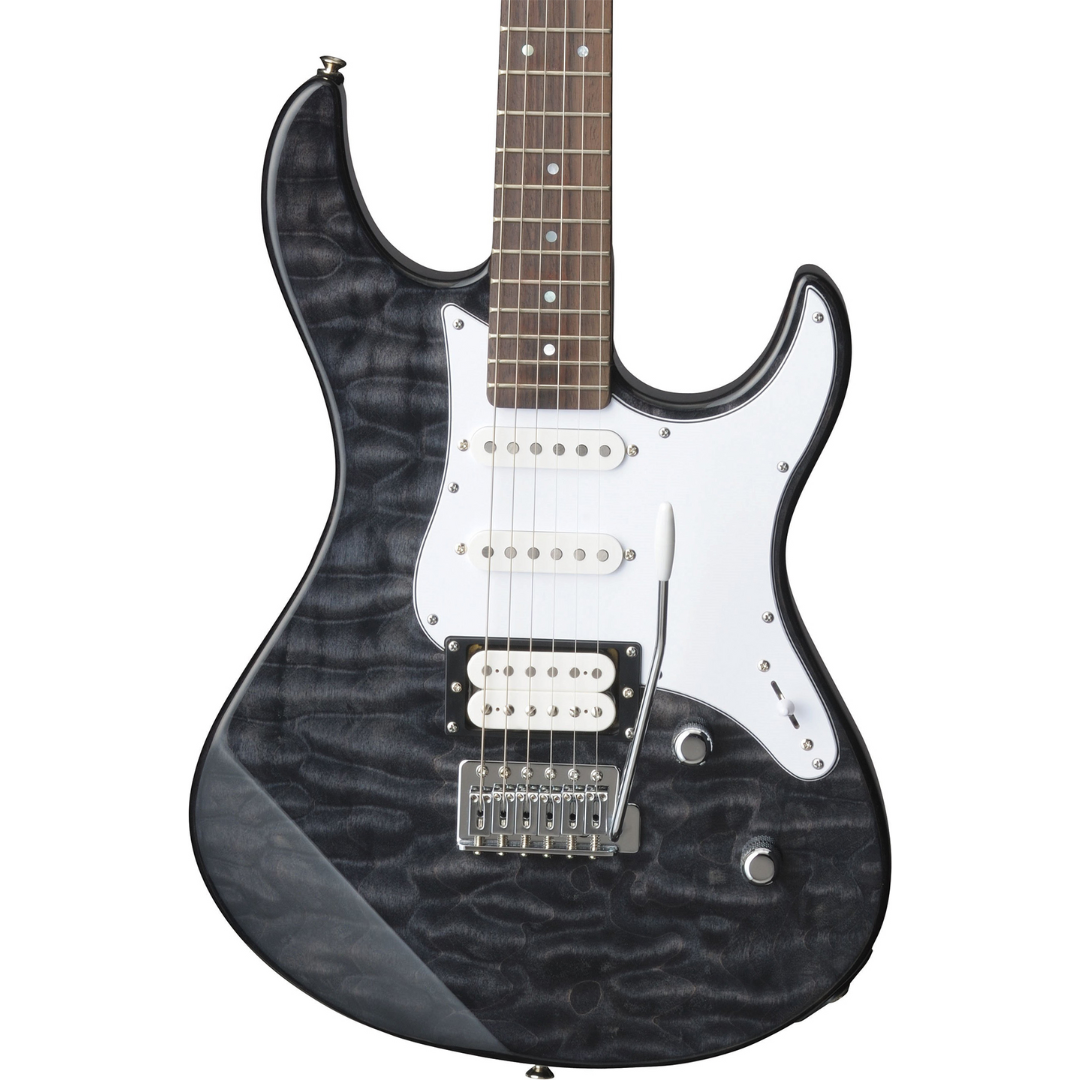 Yamaha PAC212VQM Pacifica Electric Guitar - Translucent Black (PAC 212VQM/PAC-212VQM), YAMAHA, ELECTRIC GUITAR, yamaha-electric-guitar-ymhgpac212vqm-tbk, ZOSO MUSIC SDN BHD