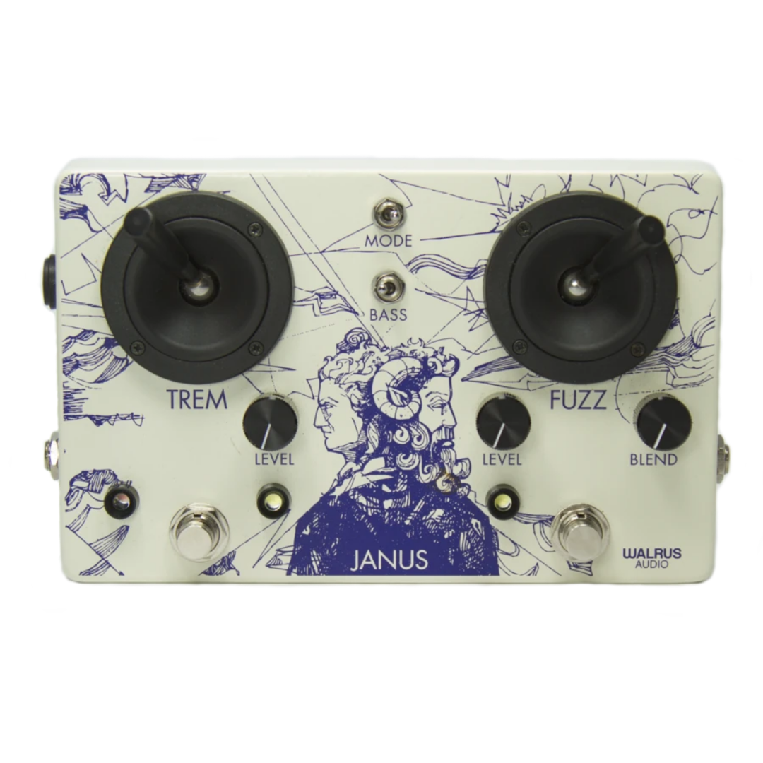 Walrus Audio Janus Fuzz & Tremolo w/ Joystick Control Guitar Effects Pedal, WALRUS AUDIO, EFFECTS, walrus-audio-effects-900-1010, ZOSO MUSIC SDN BHD