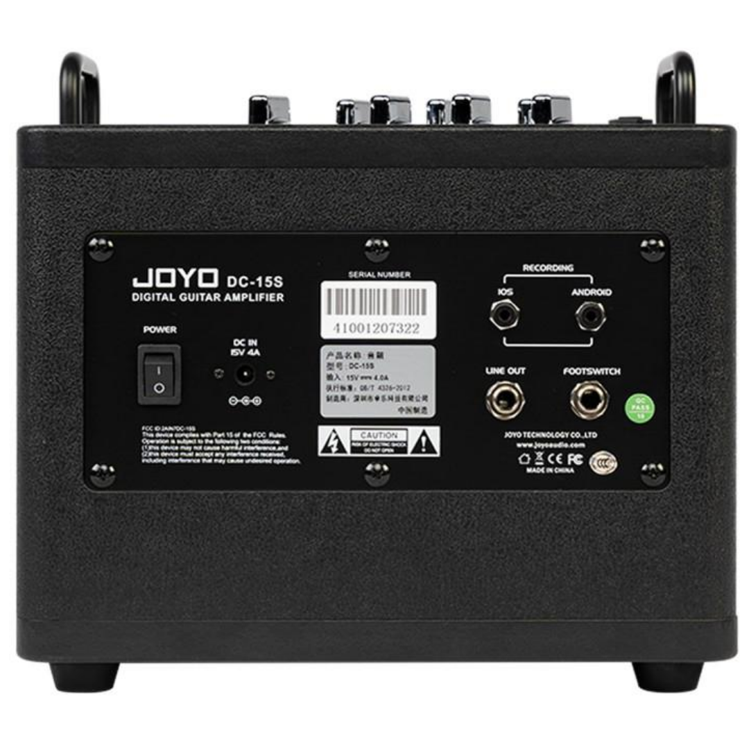 Joyo Dc-15S Guitar Amplifier W/Multi Fx Looper,Bluetooth,Footswitch & Drums (Dc15S) |  JOYO |  AMPLIFIER-ELECTRIC |  Zoso Music