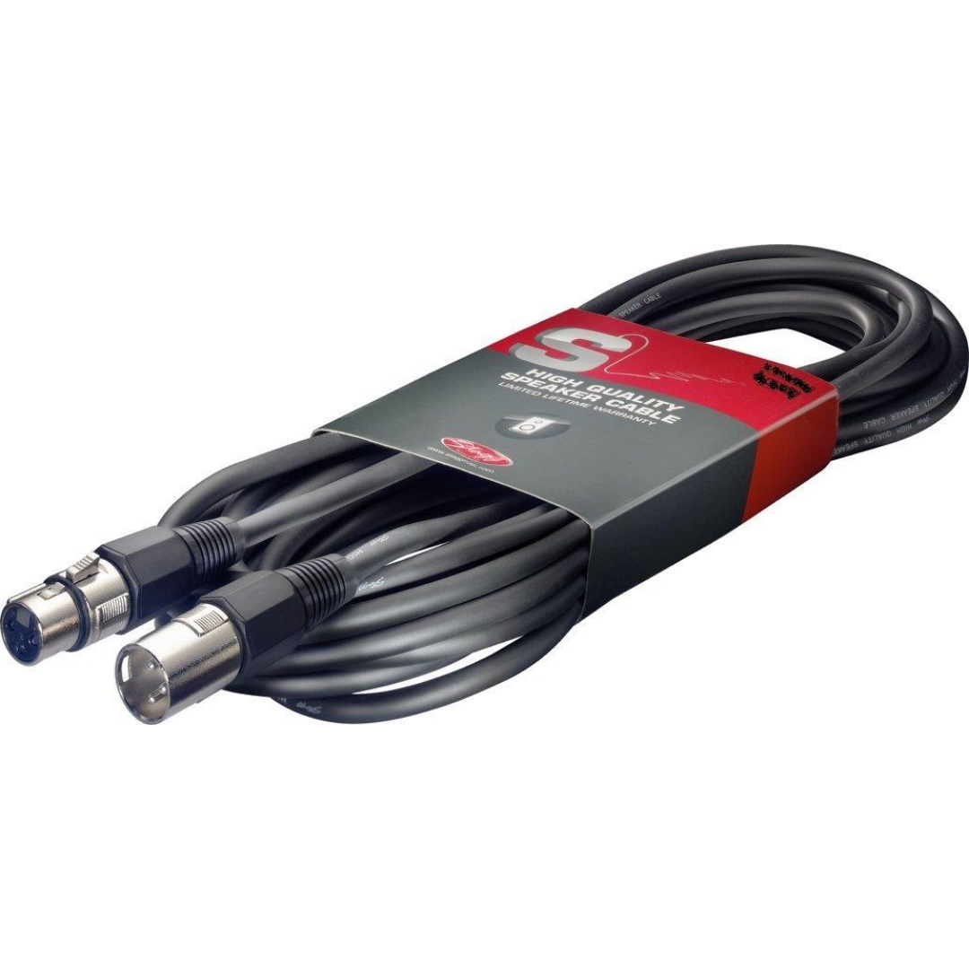 Stagg Smc15 Microphone Cable Xlr To Xlr (M/F) 15Meter (60In)